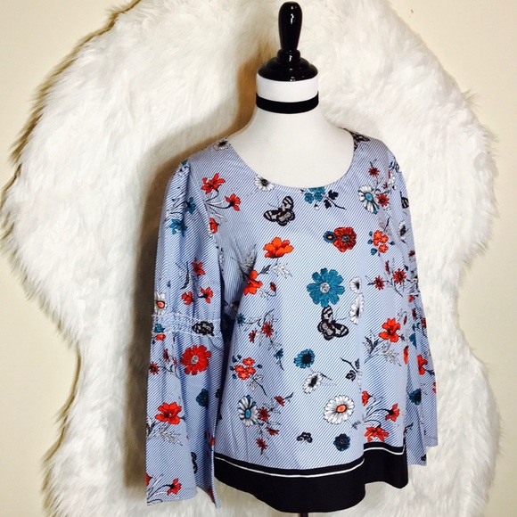 Jane & delancy Floral Top - Picture 2 of 7